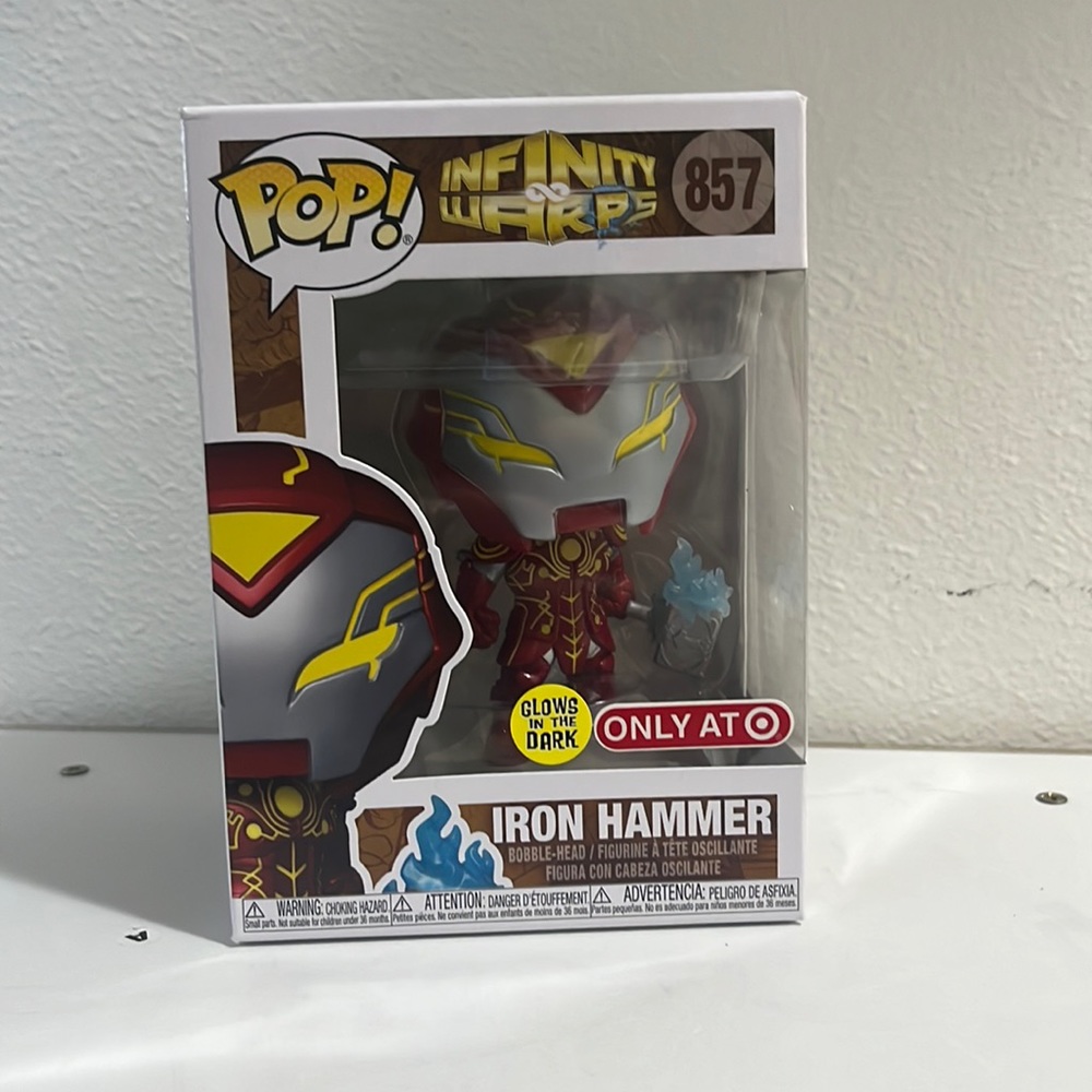 Infinity Warps the Iron Hammer glow in the dark target exclusive funko pop 857